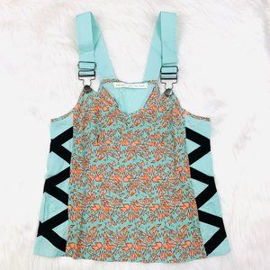The First & the Last Anthropologie Geometric Tank Top S